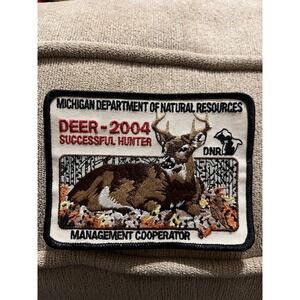 2004 MICHIGAN DNR SUCCESSFUL DEER HUNTER PATCH -hunting